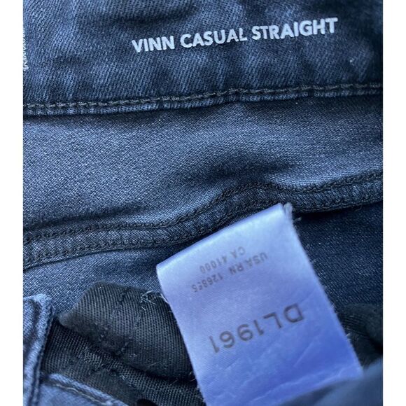 DL1961 Vinn Casual Straight DL Ultimate Jeans 31x30 in Presage - Picture 8 of 16